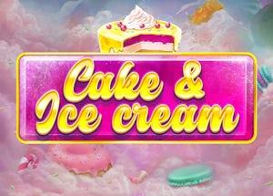 cake and ice cream